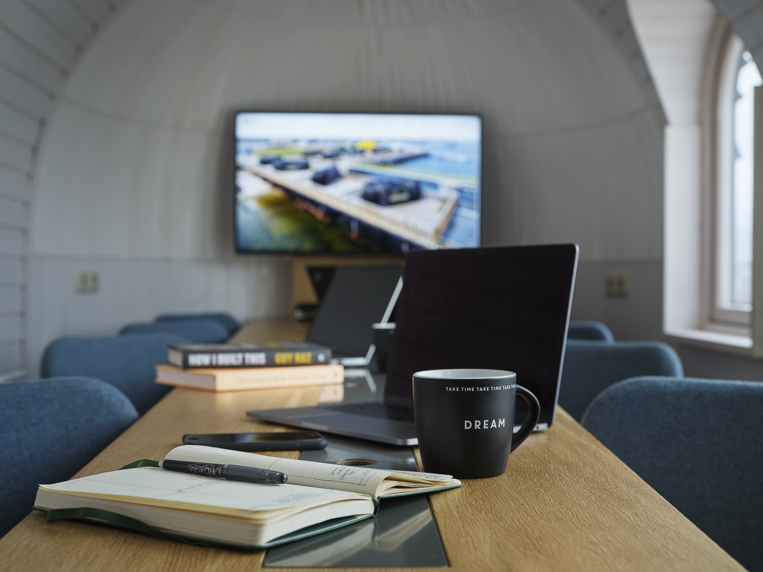 Iglukontori sisustus