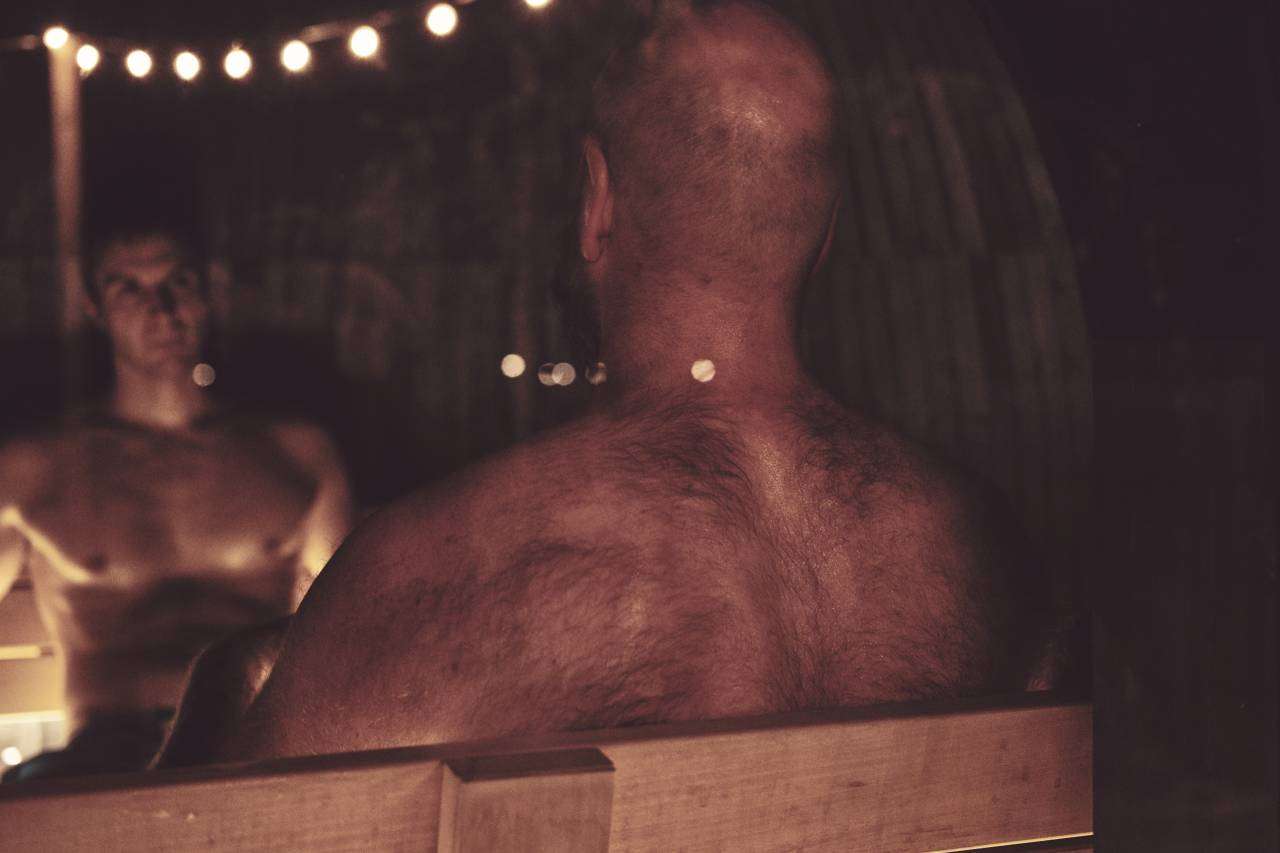 Lõõgastumine iglupargi välisterrassil